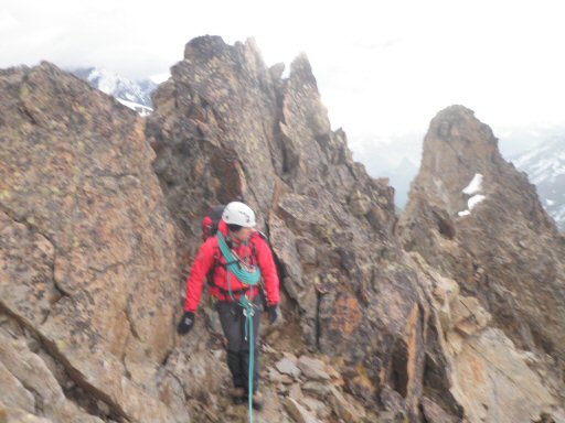 Estelette (34).JPG - On progresse bien sur le d�but de l'ar�te